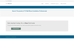Desktop Screenshot of flat-mount.com