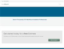 Tablet Screenshot of flat-mount.com